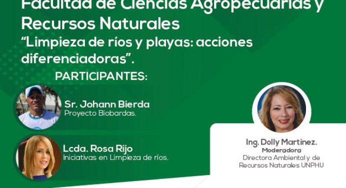 UNPHU realiza webinar: “Limpieza de playas y ríos: acciones diferenciadoras”