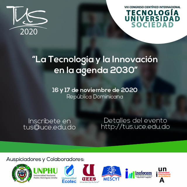 La UNPHU, coordinadora del VIII Congreso Científico Internacional- TUS 2020.