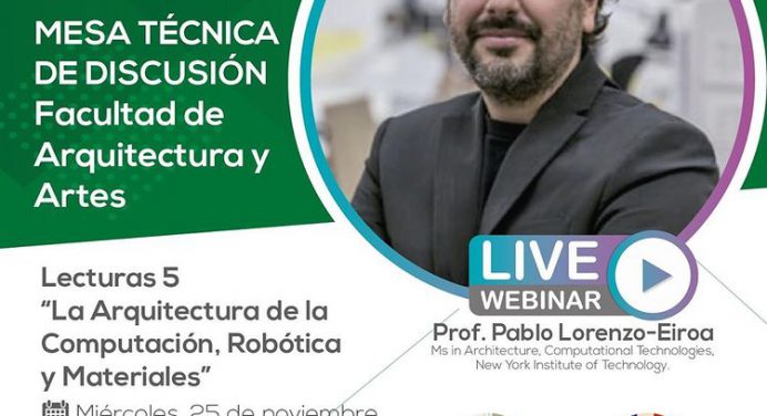 UNPHU realiza webinar Lectura 5: La Arquitectura de la Computación, Robótica y Materiales.