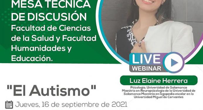 UNPHU realiza Webinar El Autismo