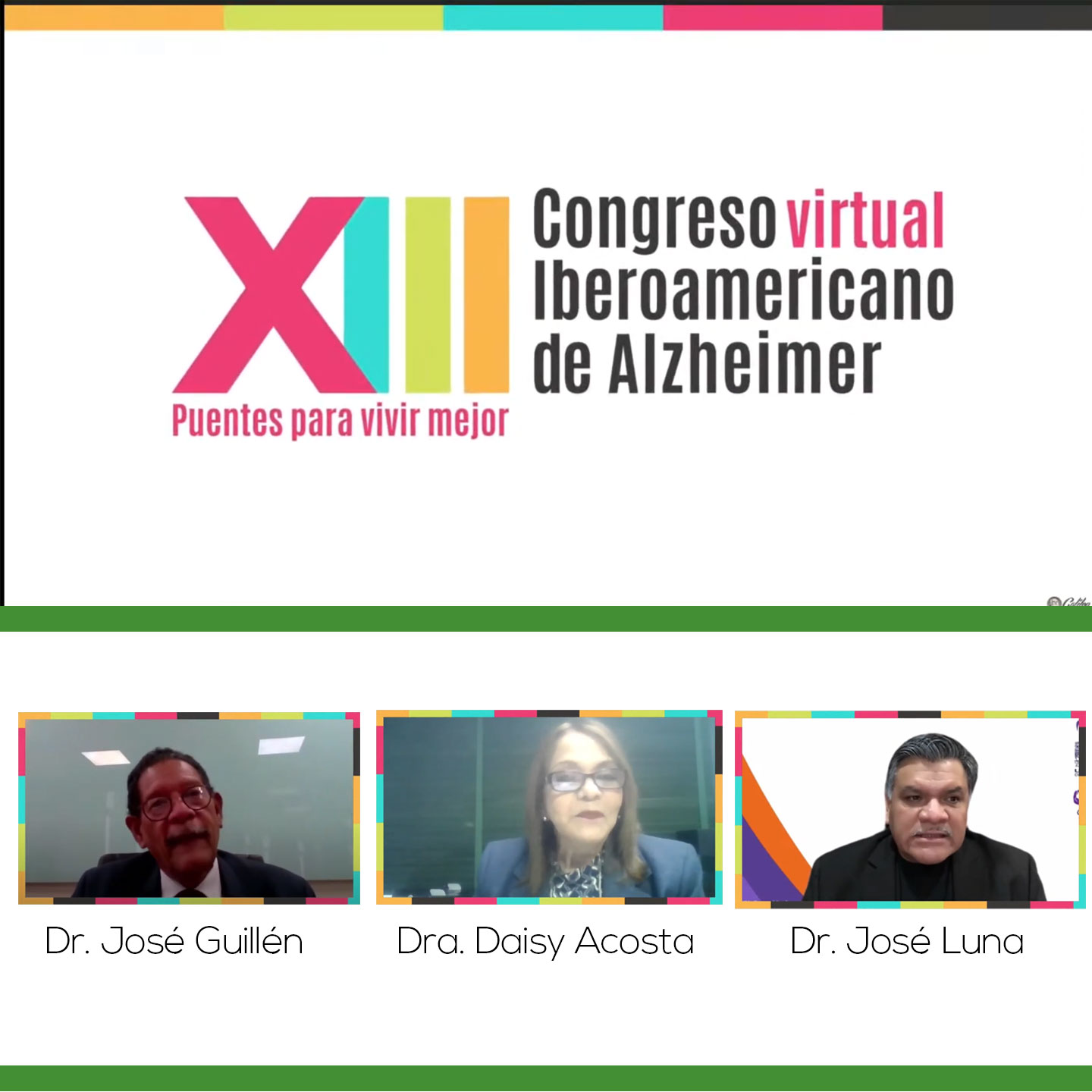 Directores del BNC-UNPHU participan en el XIII Congreso Iberoamericano De Alzheimer – Puentes Para Vivir Mejor