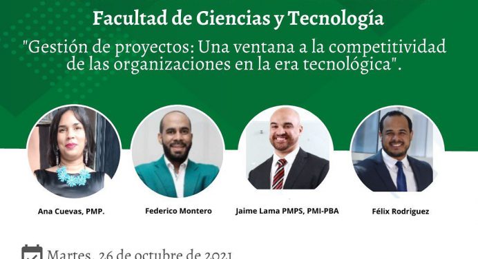UNPHU realiza webinar Gestión de proyectos: Una ventana a la competitividad de las organizaciones en el área tecnológica
